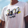 λευκό t-shirt Arctic Monkeys portraits