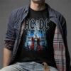 μαύρο t-shirt ACDC guitar