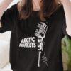 μαύρο t-shirt Arctic Monkeys microphone