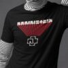 μαύρο t-shirt Rammstein tour