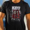 μαύρο t-shirt kiss hard rock thunder