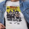 λευκό t-shirt kiss hard rock
