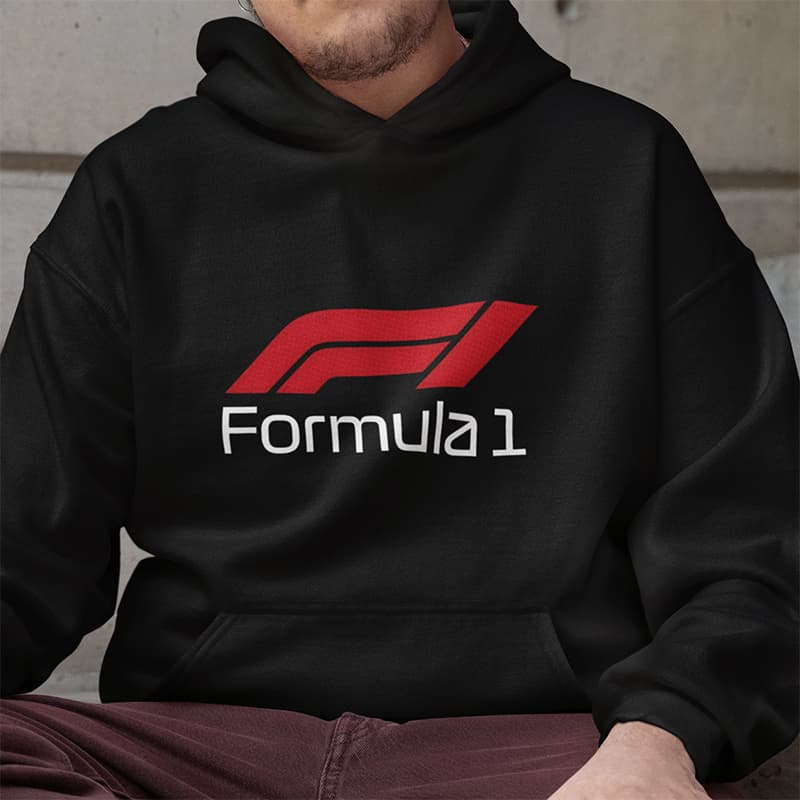 picture4u-hoodies-ferrari-formula1-logo μαύρο hoodie με στάμπα Formula 1 Ferrari logo