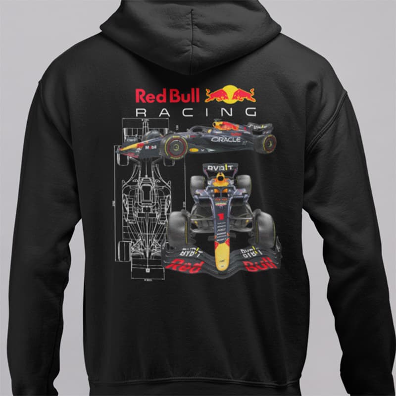 μαύρο hoodie Formula 1 Red Bull